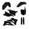 KIT PLÁSTICOS COMPLETO ACERBIS KAWASAKI KX 85 2014 - 2021 - PRETO
